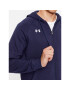 Under Armour Mikina Ua Rival Fleece Fz Hoodie 1379767 Tmavomodrá Loose Fit - Pepit.sk