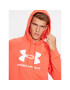 Under Armour Mikina Ua Rival Fleece Logo Hd 1379758 Červená Loose Fit - Pepit.sk