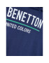 United Colors Of Benetton Mikina 3BC1C202C Tmavomodrá Regular Fit - Pepit.sk