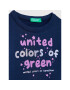 United Colors Of Benetton Mikina 3J70G104M Tmavomodrá Regular Fit - Pepit.sk