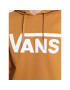 Vans Mikina Classic VN0A456B Hnedá Regular Fit - Pepit.sk