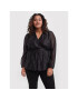 Vero Moda Curve Blúzka Lisa 10256711 Čierna Regular Fit - Pepit.sk