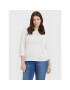 Vero Moda Curve Blúzka Vebia 10279540 Biela Regular Fit - Pepit.sk