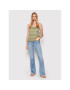 Vero Moda Top Honey 10190150 Zelená Regular Fit - Pepit.sk