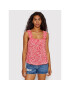 Vero Moda Top Jenny 10260720 Červená Regular Fit - Pepit.sk