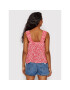 Vero Moda Top Jenny 10260720 Červená Regular Fit - Pepit.sk