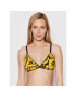 Versace Podprsenka Bralette Barocco Print 1000598 Žltá - Pepit.sk