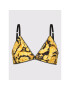 Versace Podprsenka Bralette Barocco Print 1000598 Žltá - Pepit.sk