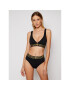 Versace Podprsenka Bralette Donna AUD01047 Čierna - Pepit.sk