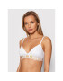 Versace Podprsenka Bralette Greca 1000656 Biela - Pepit.sk