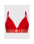 Versace Podprsenka Bralette Greca 1000656 Červená - Pepit.sk