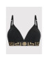 Versace Podprsenka Bralette Greca 1000656 Čierna - Pepit.sk