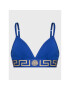 Versace Podprsenka Bralette Greca 1000656 Modrá - Pepit.sk