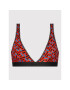 Versace Podprsenka Bralette Greca Signature 1002594 Červená - Pepit.sk