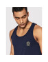 Versace Tank top Medusa AUU01012 Tmavomodrá Regular Fit - Pepit.sk