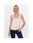 Weekend Max Mara Top Sonale 23594609 Écru Regular Fit - Pepit.sk