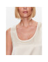 Weekend Max Mara Top Sonale 23594609 Écru Regular Fit - Pepit.sk