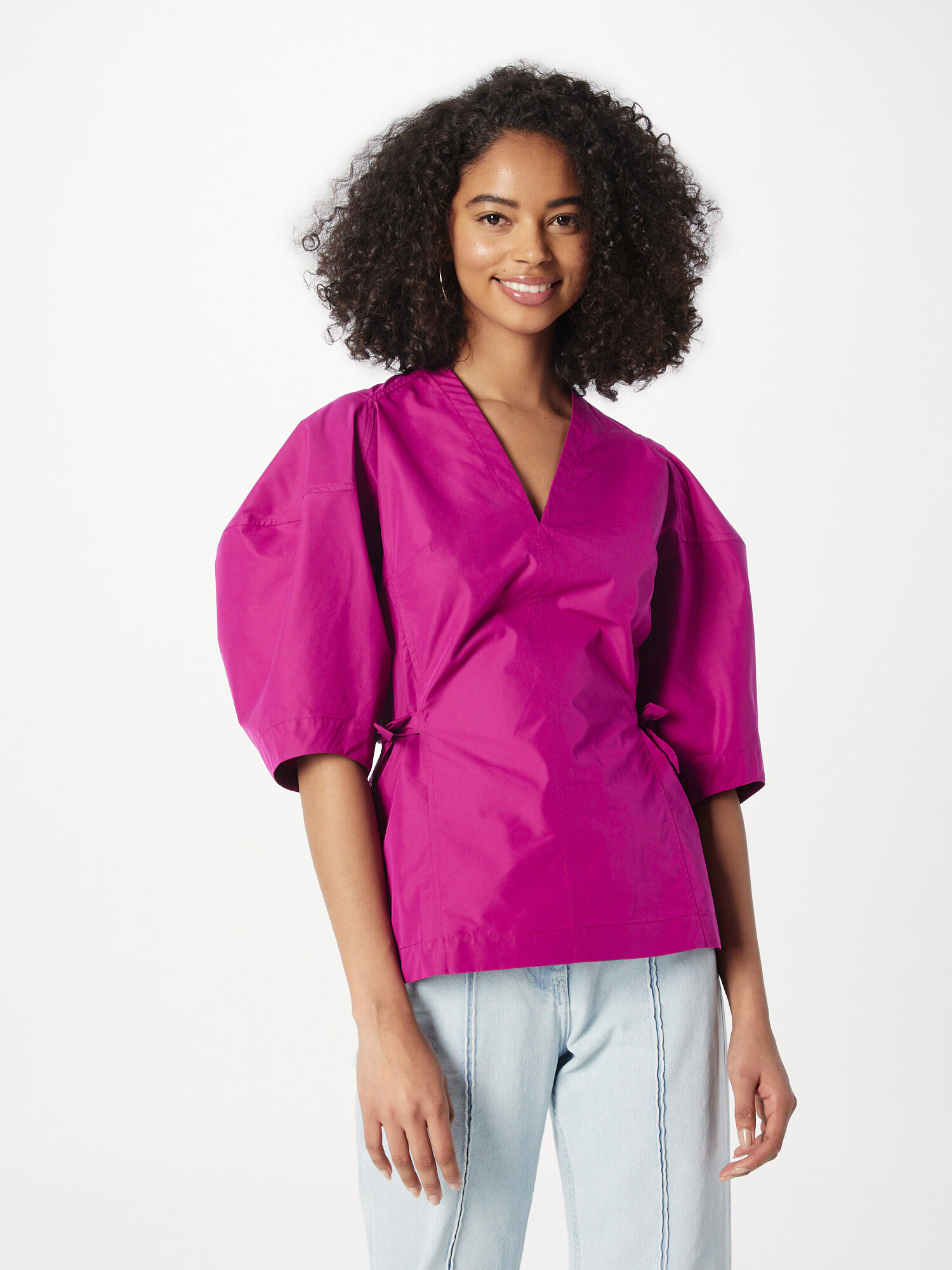 3.1 Phillip Lim Blúzka fuksia - Pepit.sk