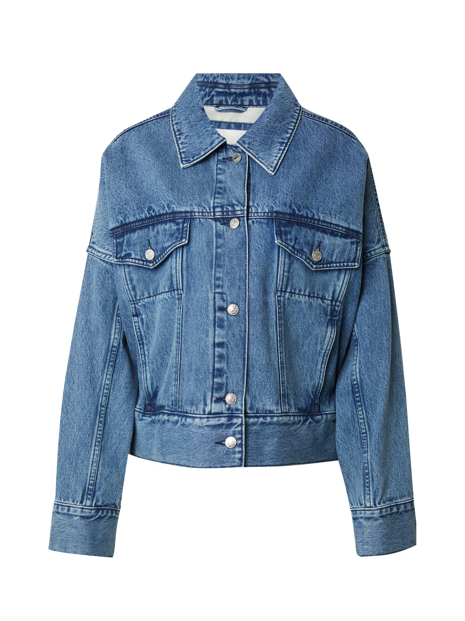 3.1 Phillip Lim Prechodná bunda modrá denim - Pepit.sk