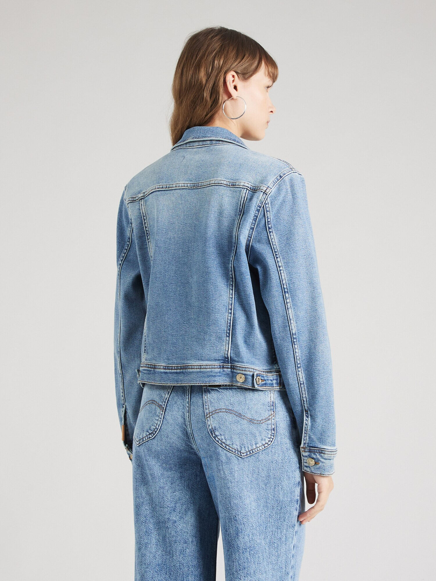 7 for all mankind Prechodná bunda 'CLASSIC TRUCKER' modrá denim - Pepit.sk