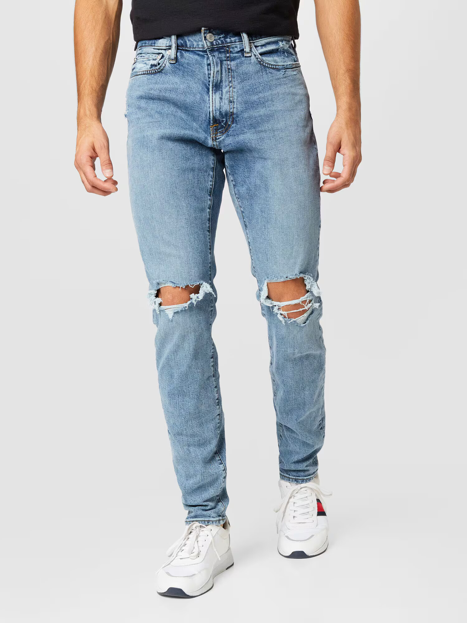 Abercrombie & Fitch Džínsy modrá denim - Pepit.sk