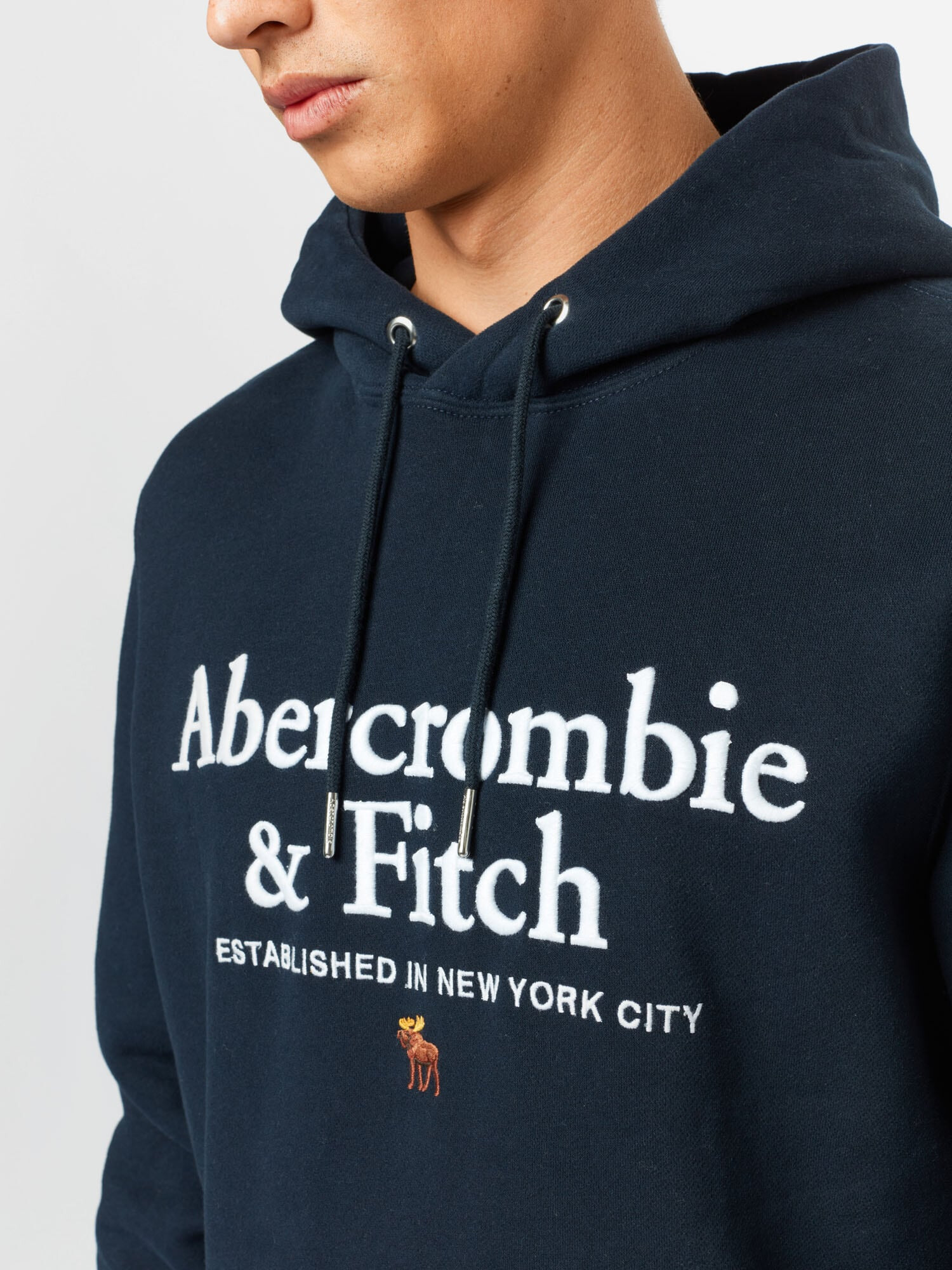 Abercrombie & Fitch Mikina námornícka modrá - Pepit.sk