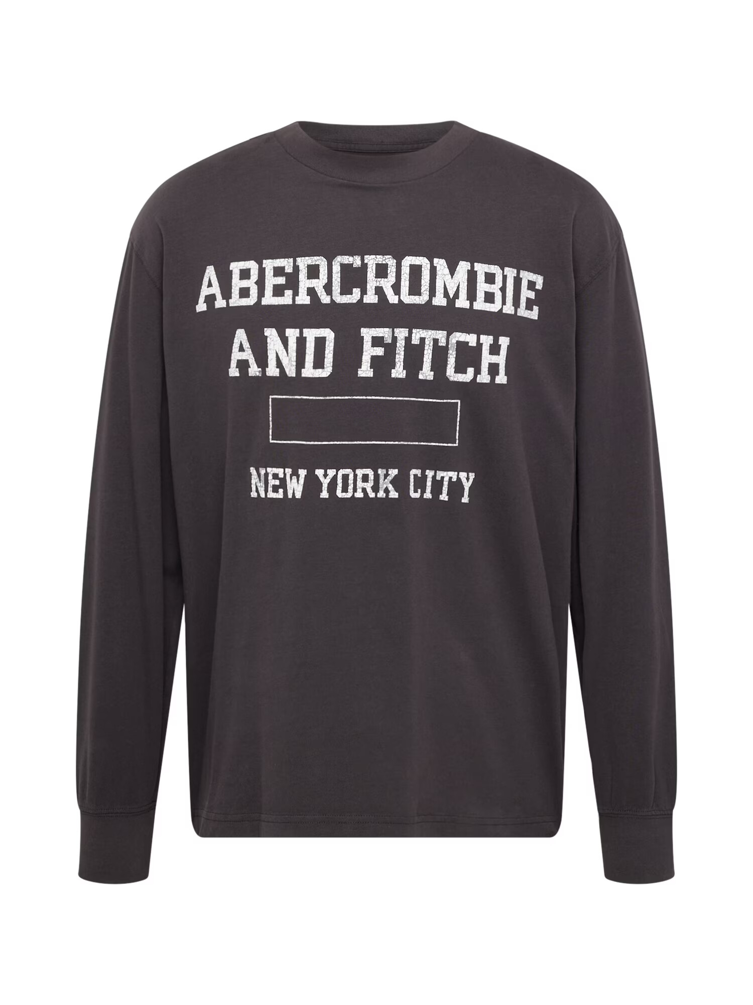 Abercrombie & Fitch Tričko tmavosivá / biela - Pepit.sk