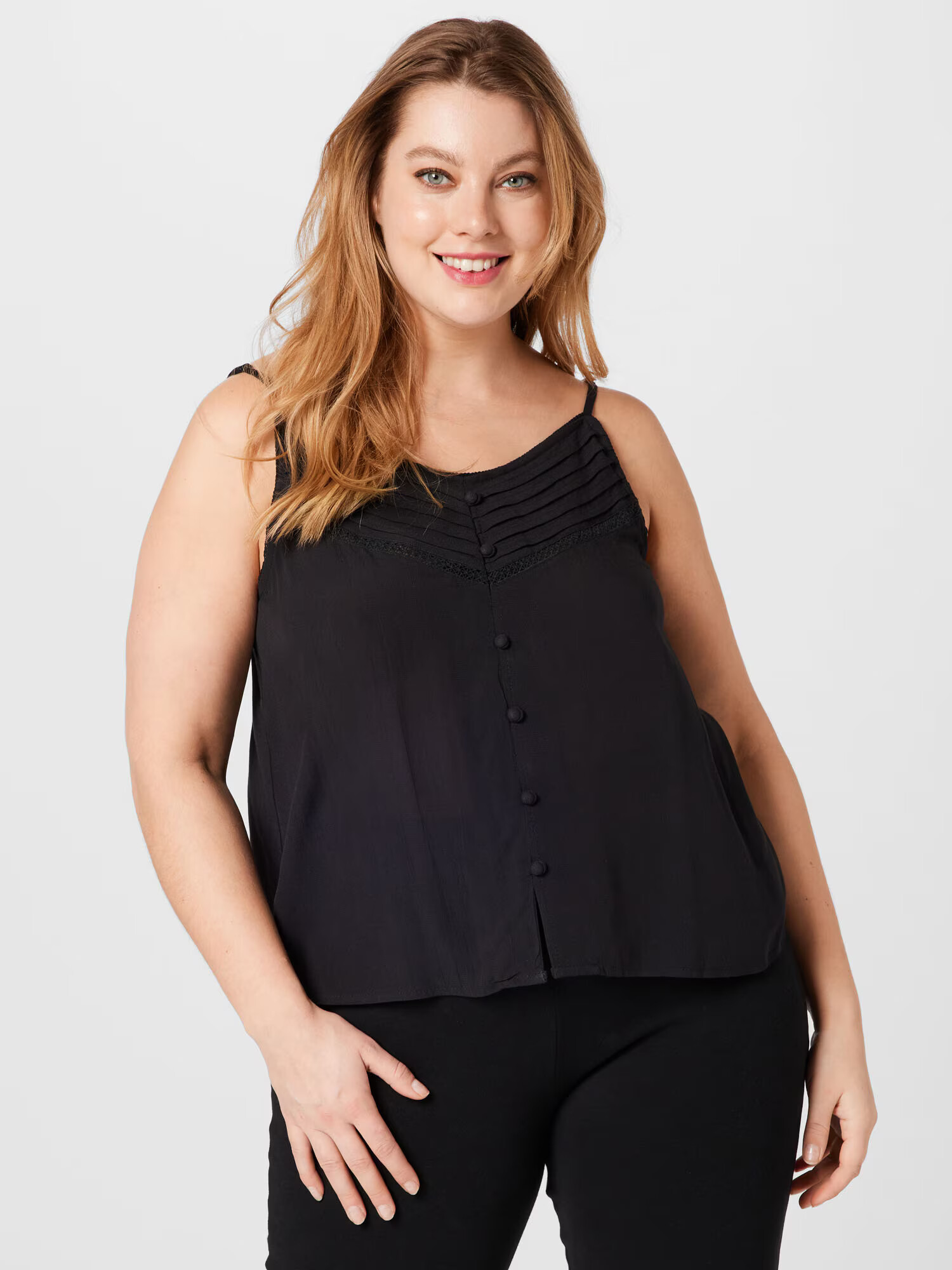 ABOUT YOU Curvy Top 'Vivian' čierna - Pepit.sk