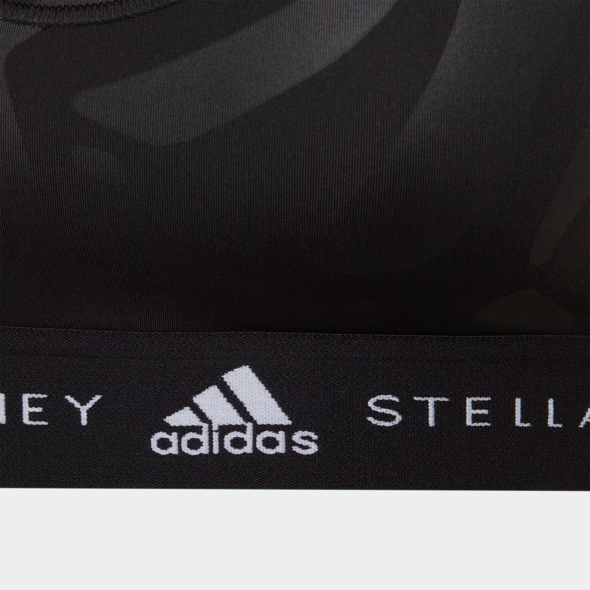 ADIDAS BY STELLA MCCARTNEY Športová podprsenka čierna / biela - Pepit.sk