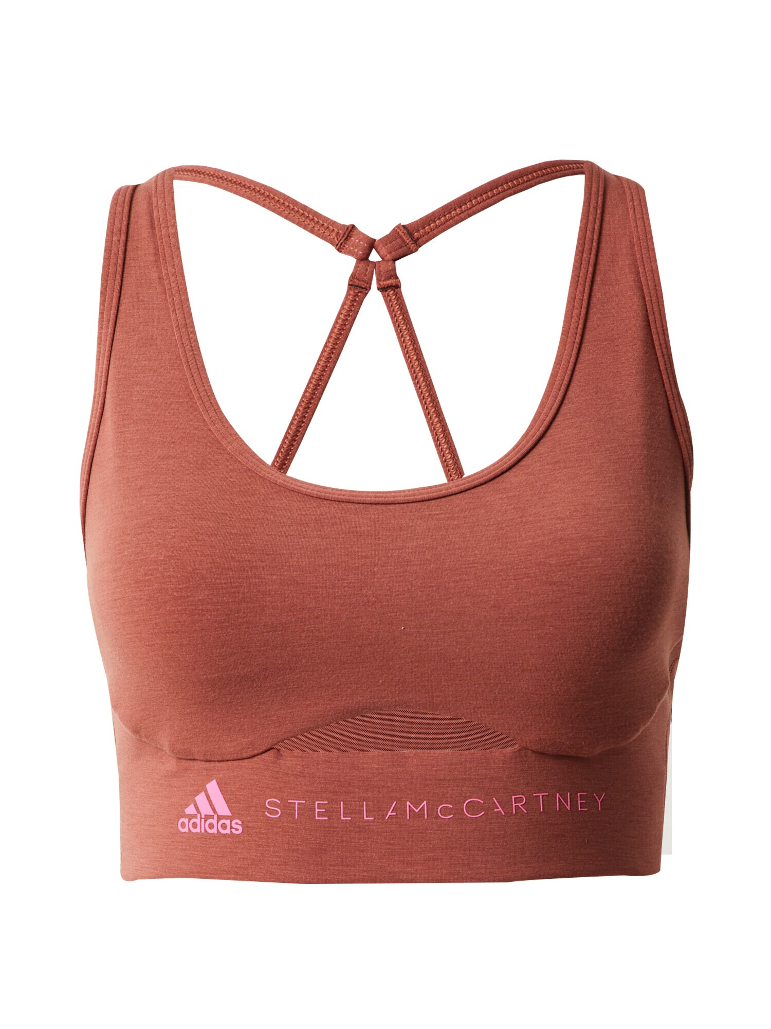 ADIDAS BY STELLA MCCARTNEY Športová podprsenka ružová / hrdzavo červená - Pepit.sk