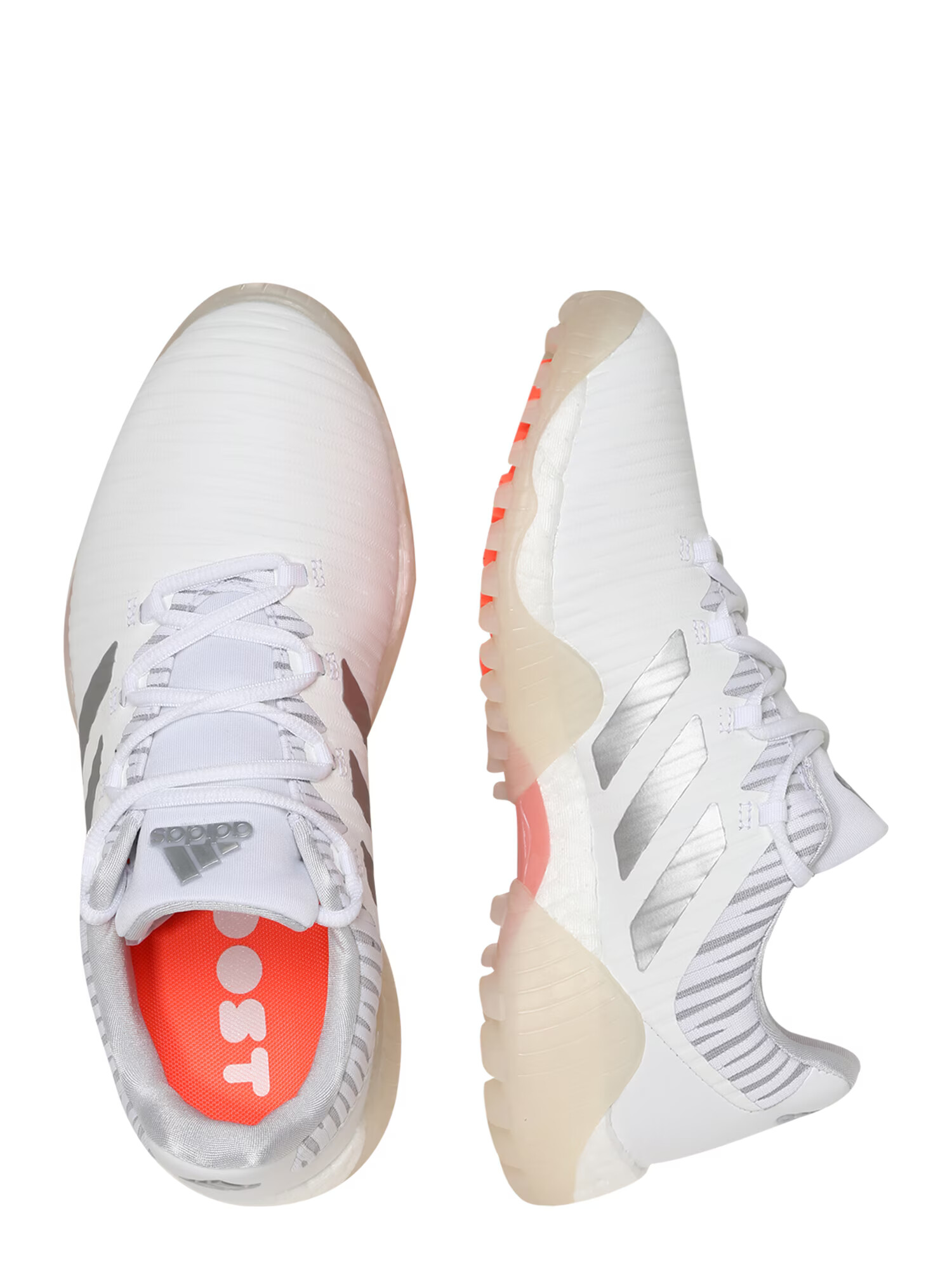 ADIDAS GOLF Športová obuv 'Codechaos' strieborná / biela - Pepit.sk