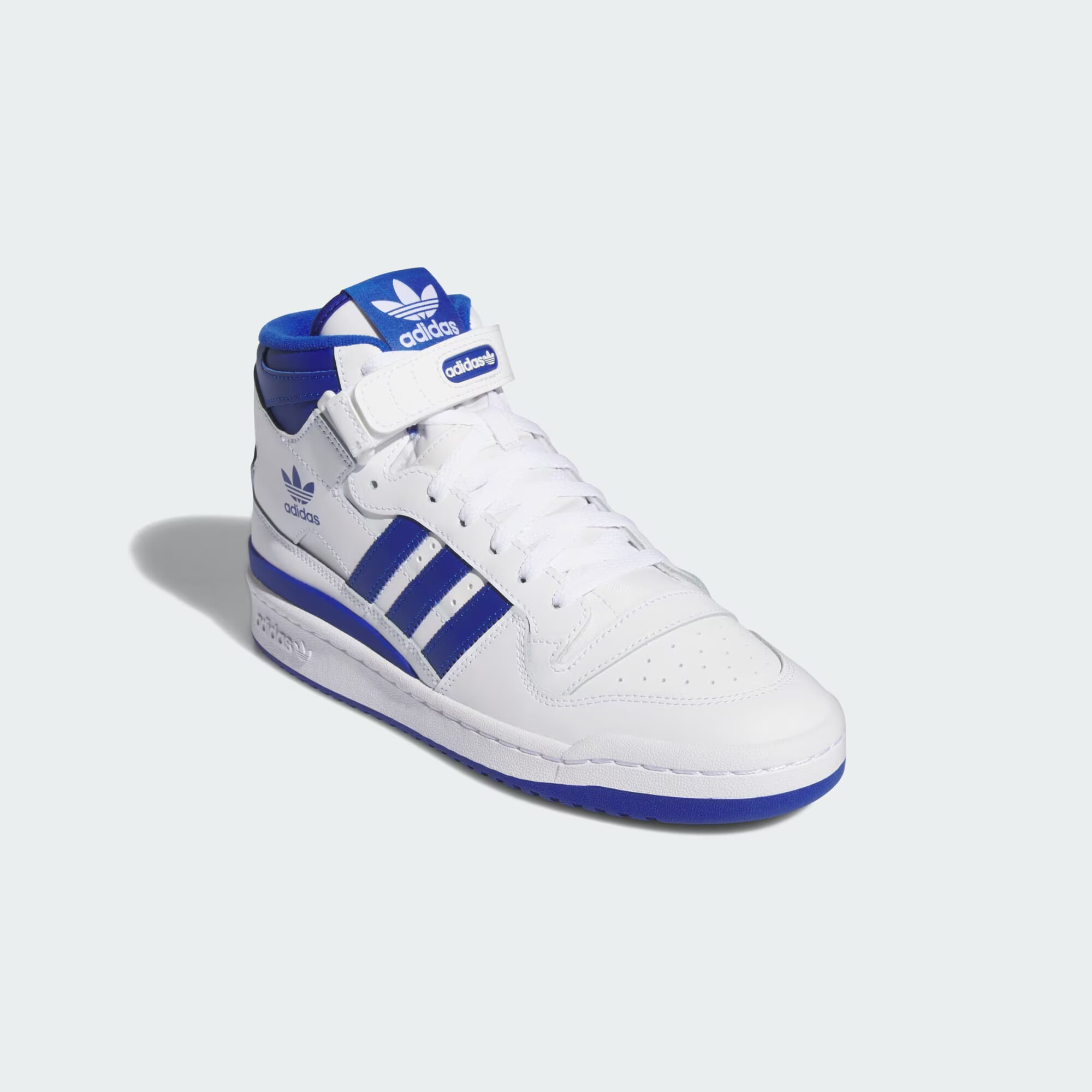 ADIDAS ORIGINALS Členkové tenisky 'Forum' modrá / biela - Pepit.sk