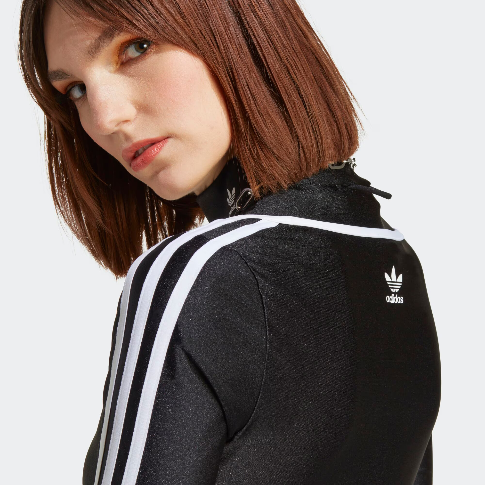 ADIDAS ORIGINALS Košeľové body čierna / biela - Pepit.sk