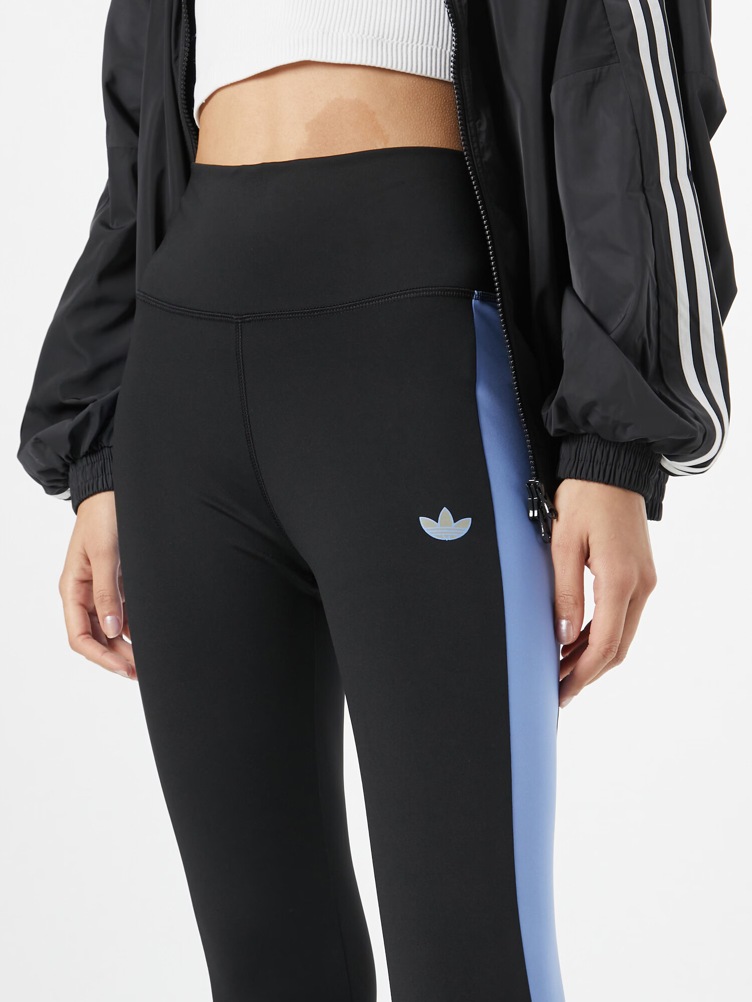 ADIDAS ORIGINALS Legíny žltohnedá / svetlofialová / čierna - Pepit.sk