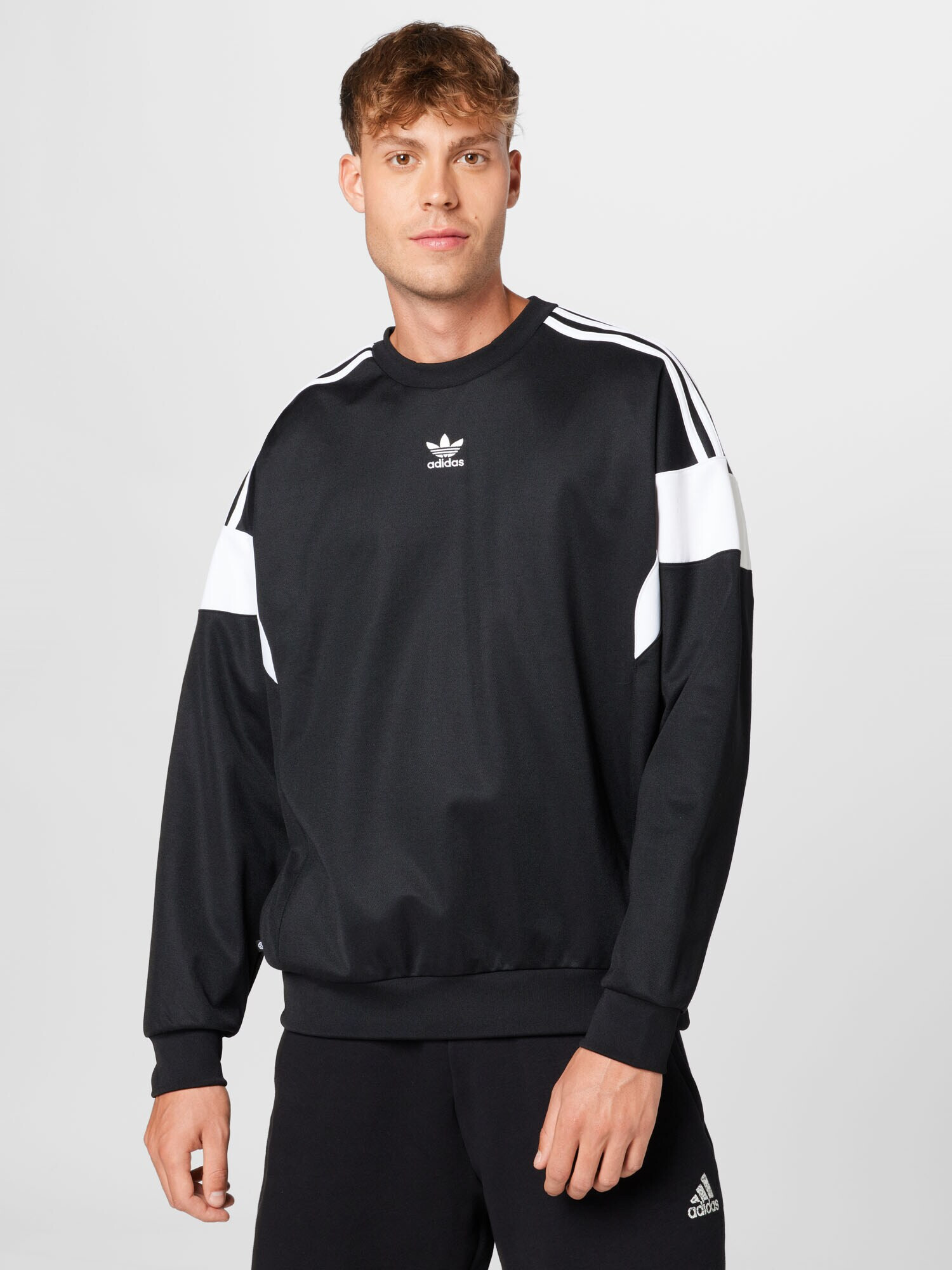 ADIDAS ORIGINALS Mikina čierna / biela - Pepit.sk