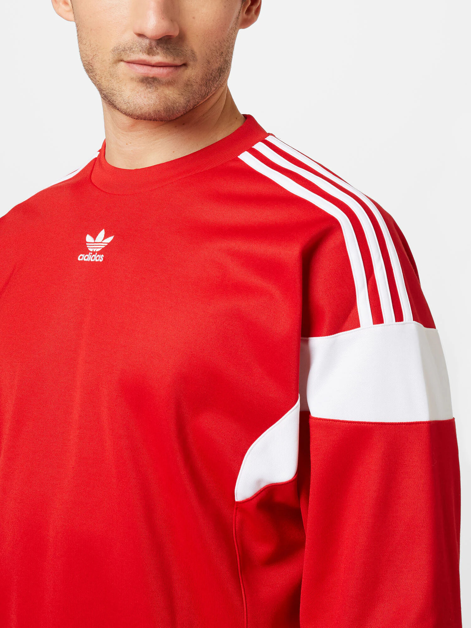 ADIDAS ORIGINALS Mikina krvavo červená / biela - Pepit.sk