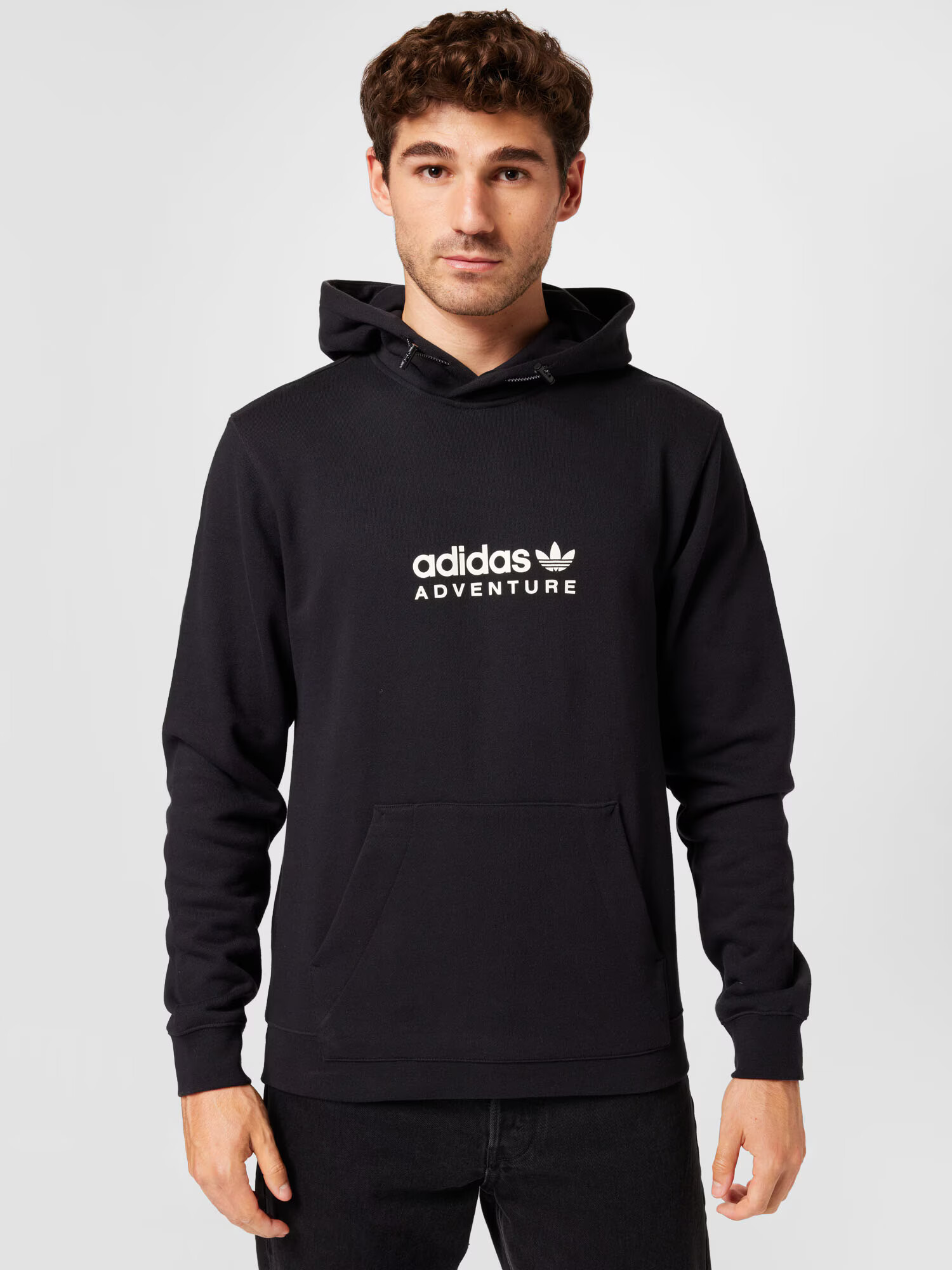 ADIDAS ORIGINALS Mikina čierna / prírodná biela - Pepit.sk