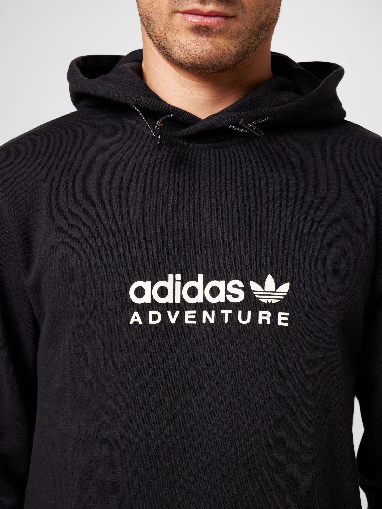 ADIDAS ORIGINALS Mikina čierna / prírodná biela - Pepit.sk