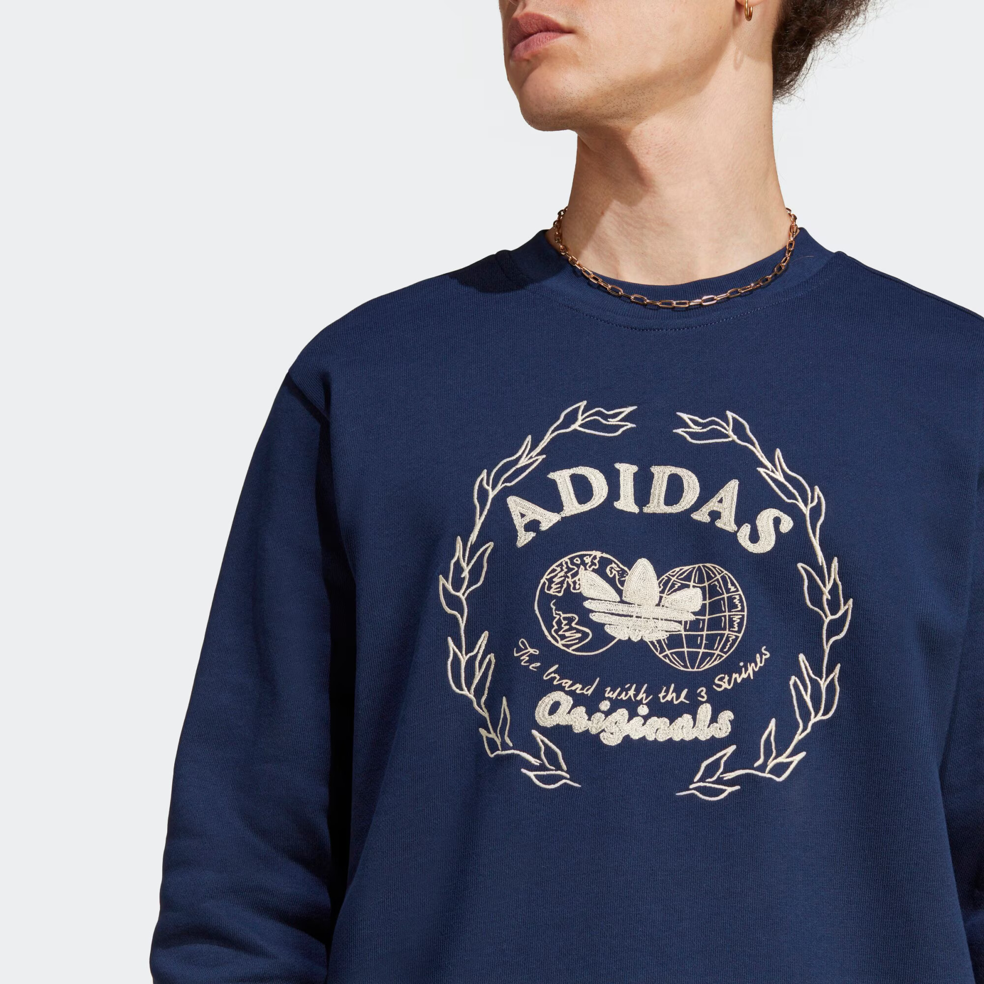 ADIDAS ORIGINALS Mikina indigo / biela - Pepit.sk