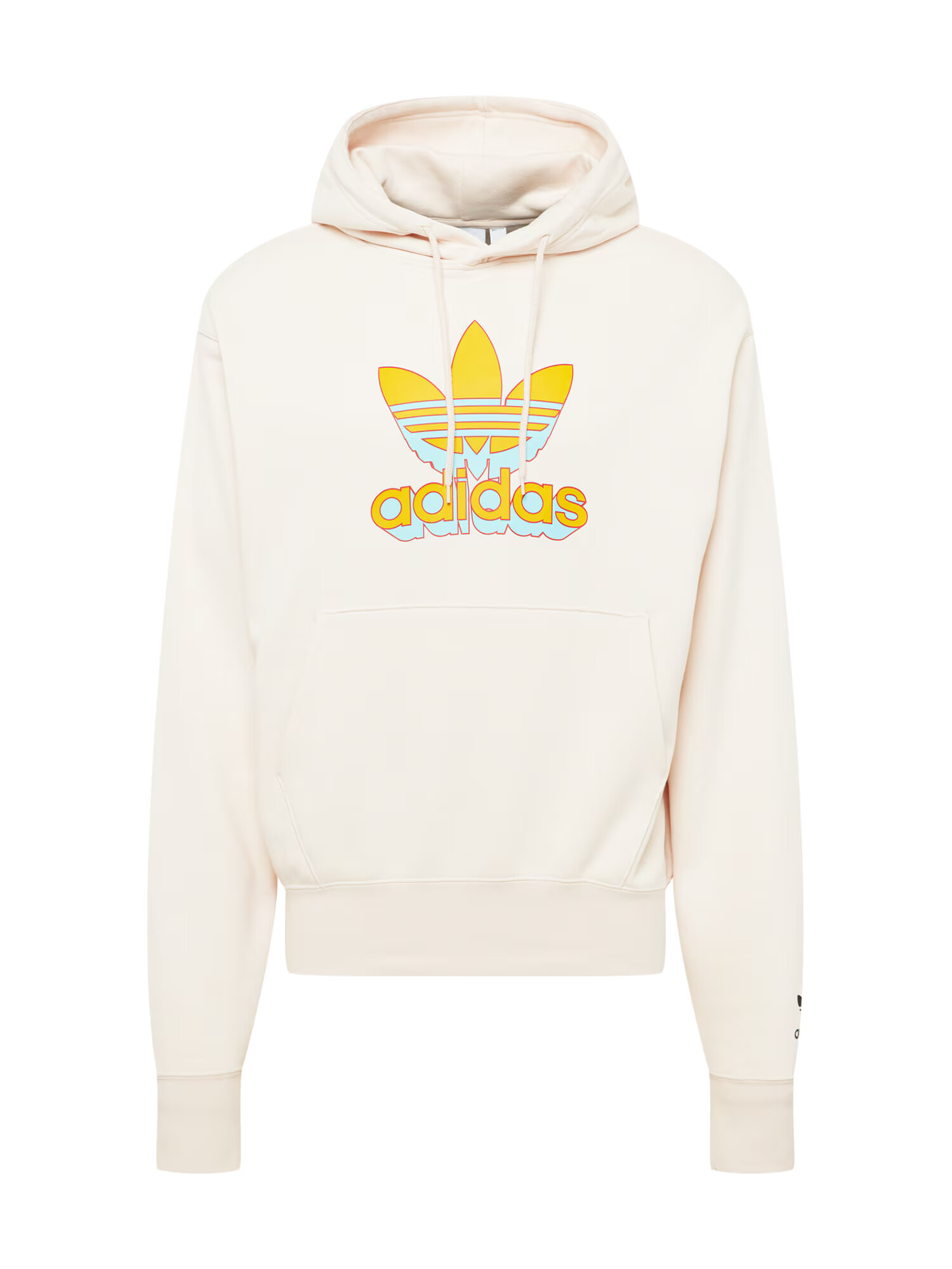 ADIDAS ORIGINALS Mikina krémová / tyrkysová / oranžová / čierna - Pepit.sk