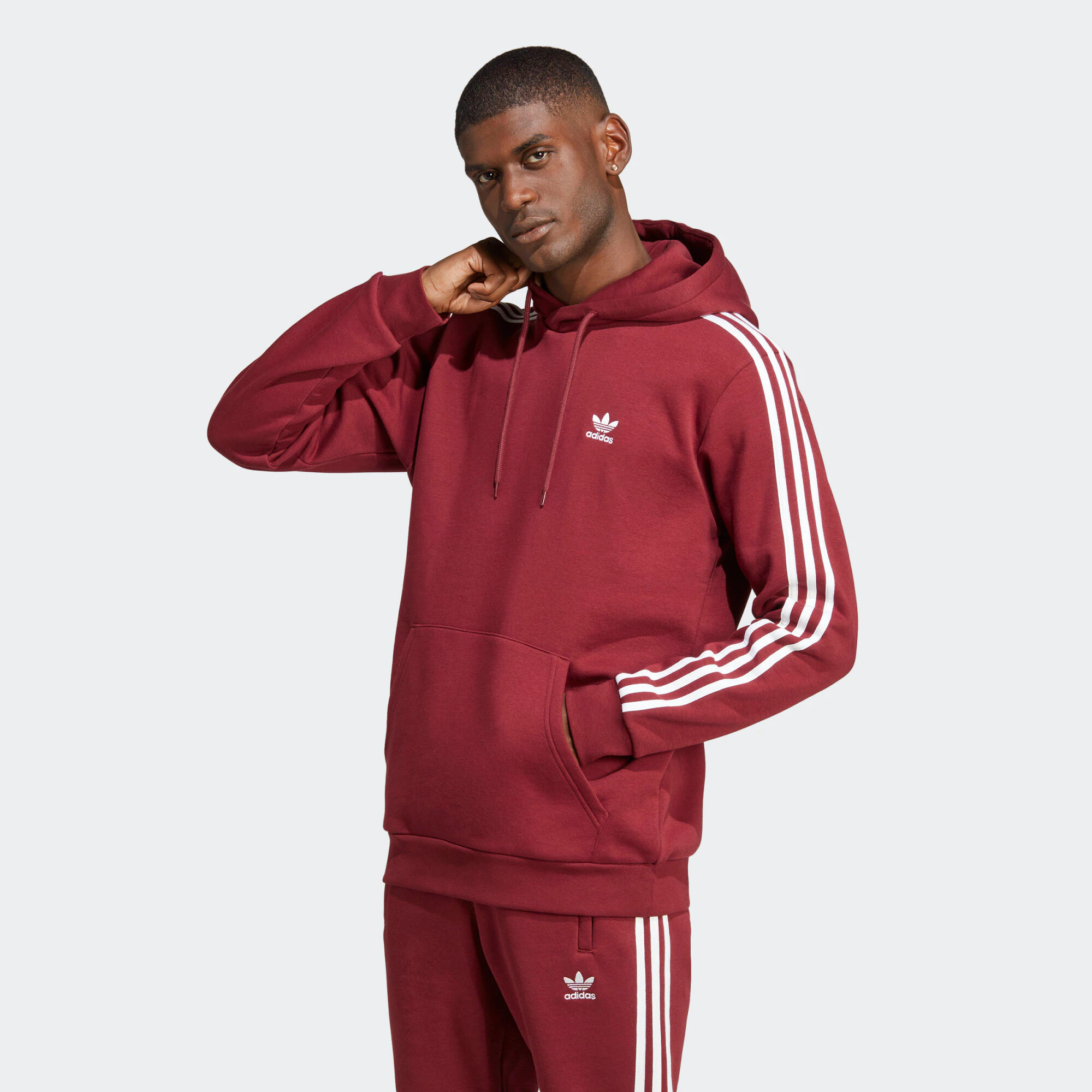 ADIDAS ORIGINALS Mikina krvavo červená / biela - Pepit.sk