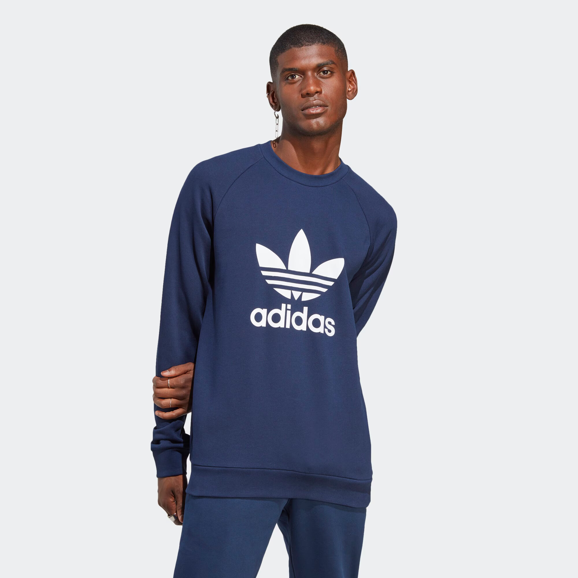 ADIDAS ORIGINALS Mikina námornícka modrá / biela - Pepit.sk