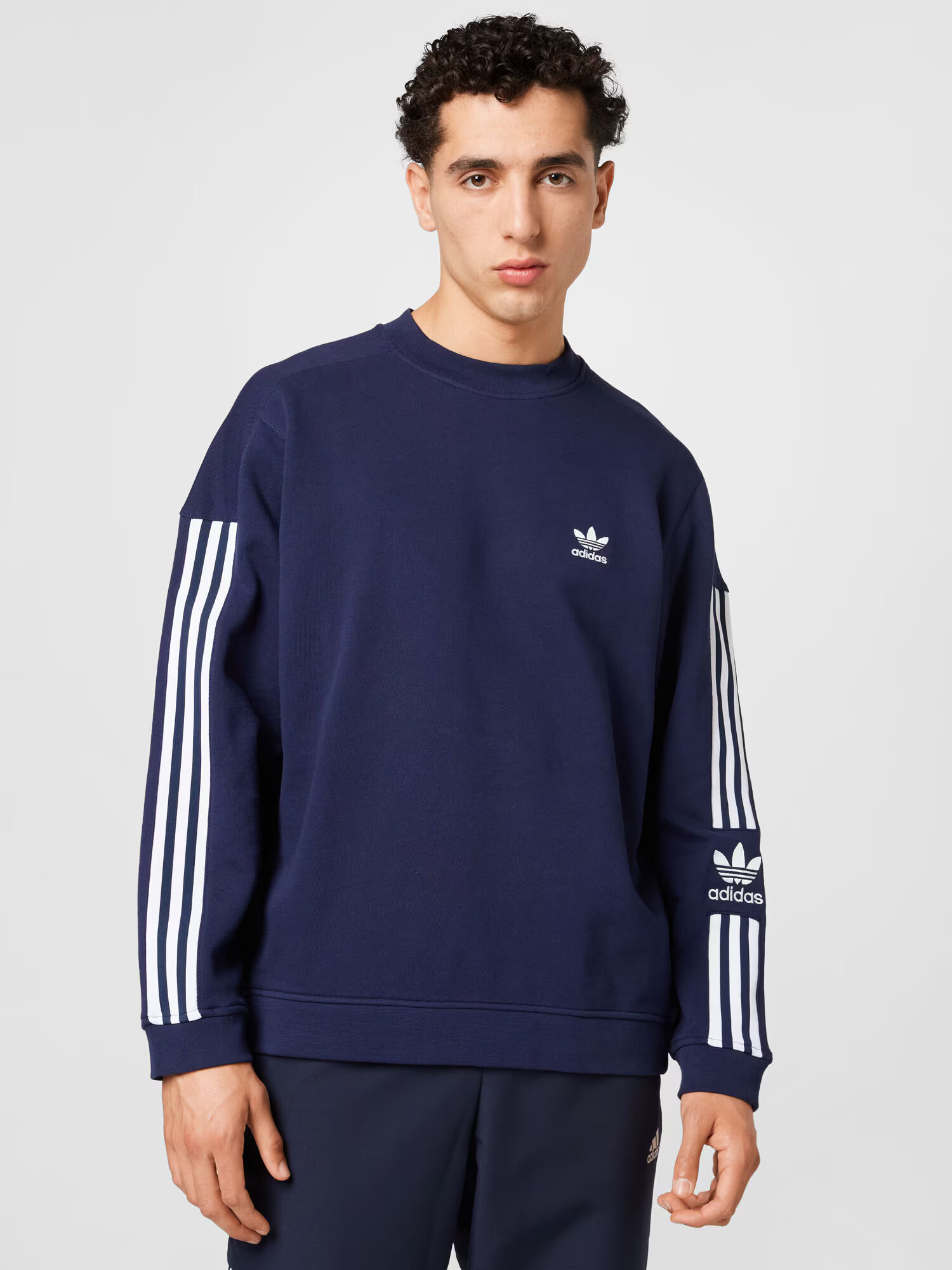 ADIDAS ORIGINALS Mikina námornícka modrá / biela - Pepit.sk