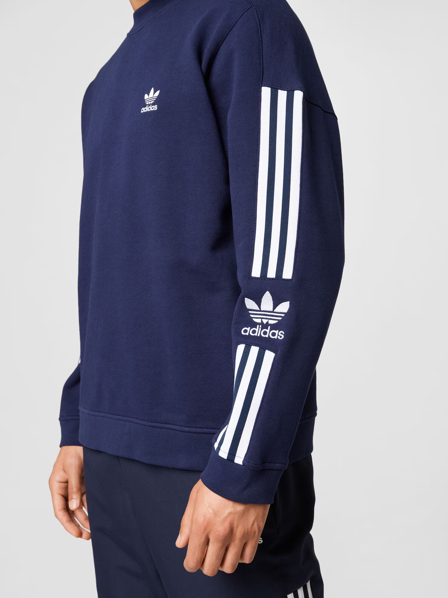 ADIDAS ORIGINALS Mikina námornícka modrá / biela - Pepit.sk