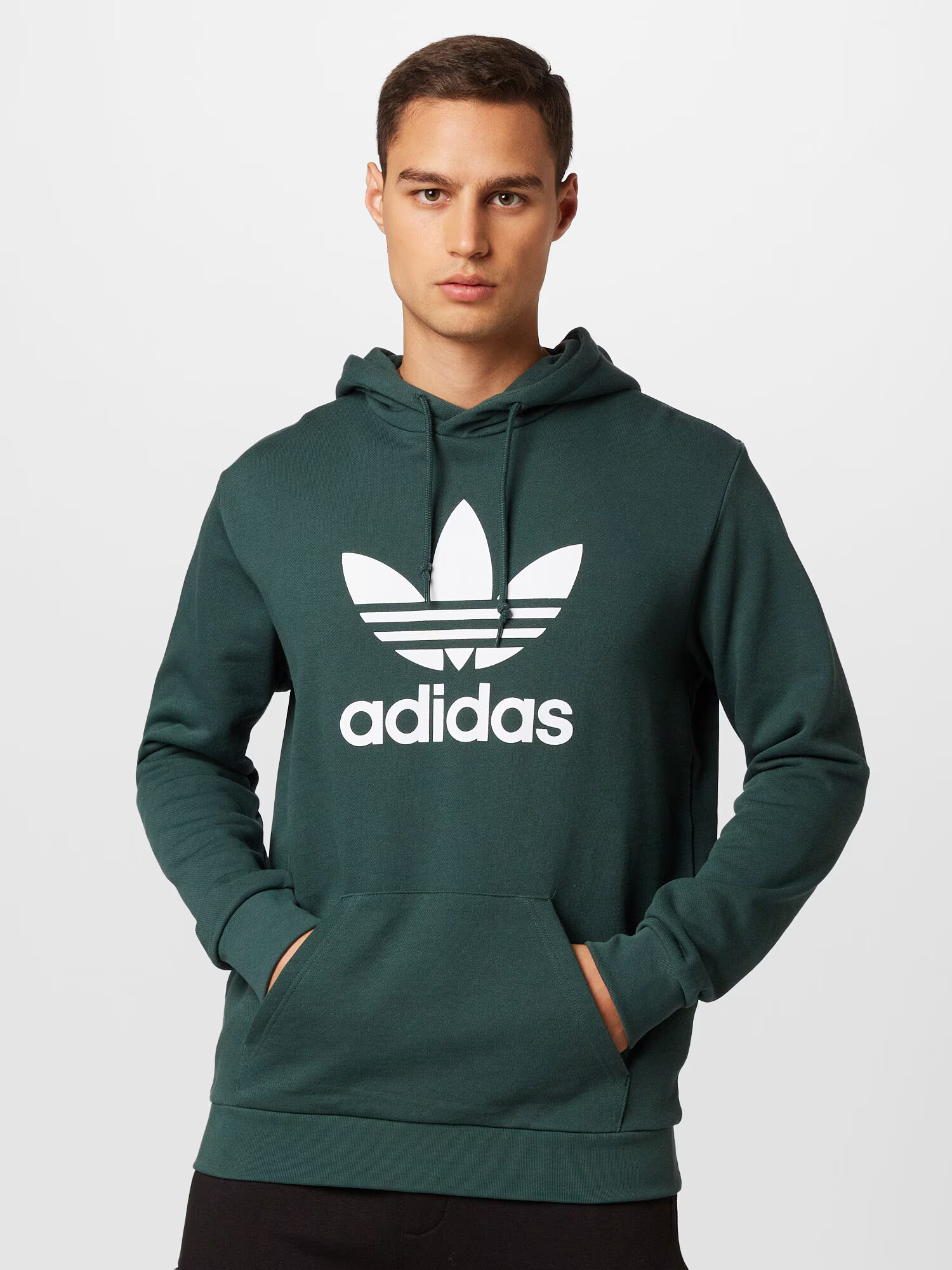 ADIDAS ORIGINALS Mikina smaragdová / biela - Pepit.sk