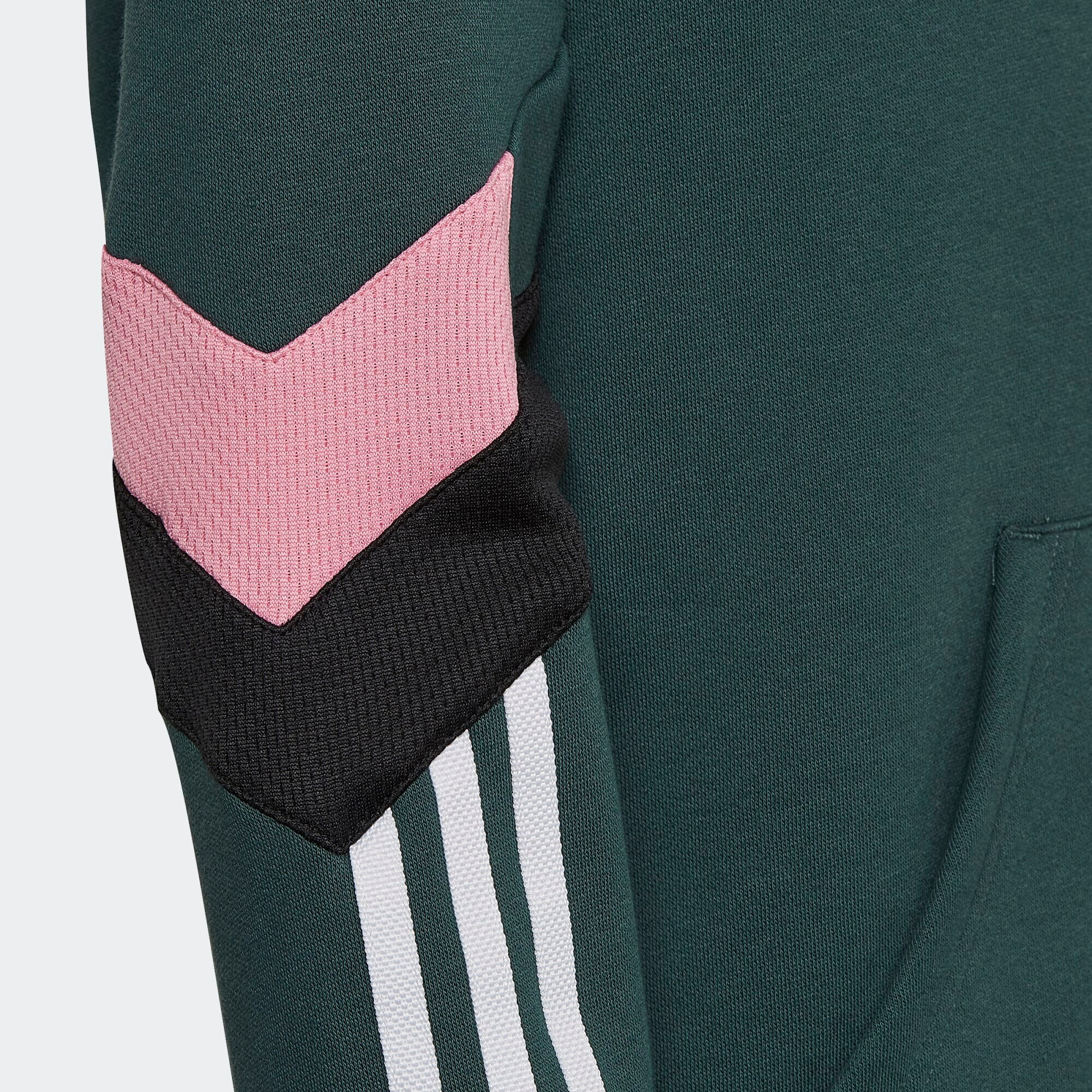 ADIDAS ORIGINALS Mikina smaragdová / svetloružová / biela - Pepit.sk