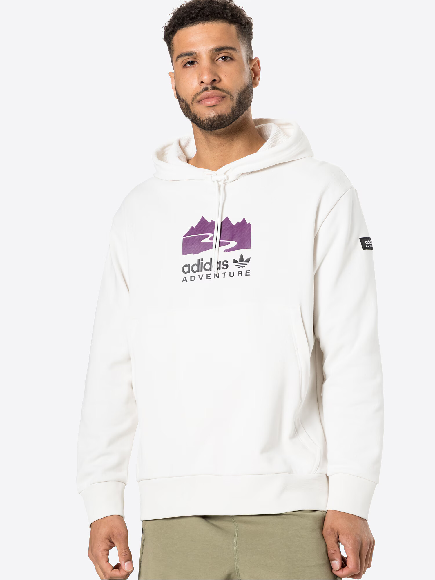 ADIDAS ORIGINALS Mikina svetlofialová / čierna / biela - Pepit.sk