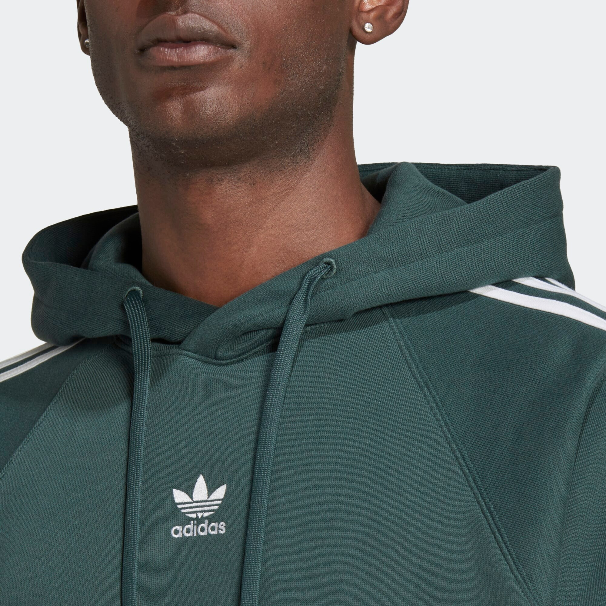 ADIDAS ORIGINALS Mikina tmavozelená / biela - Pepit.sk