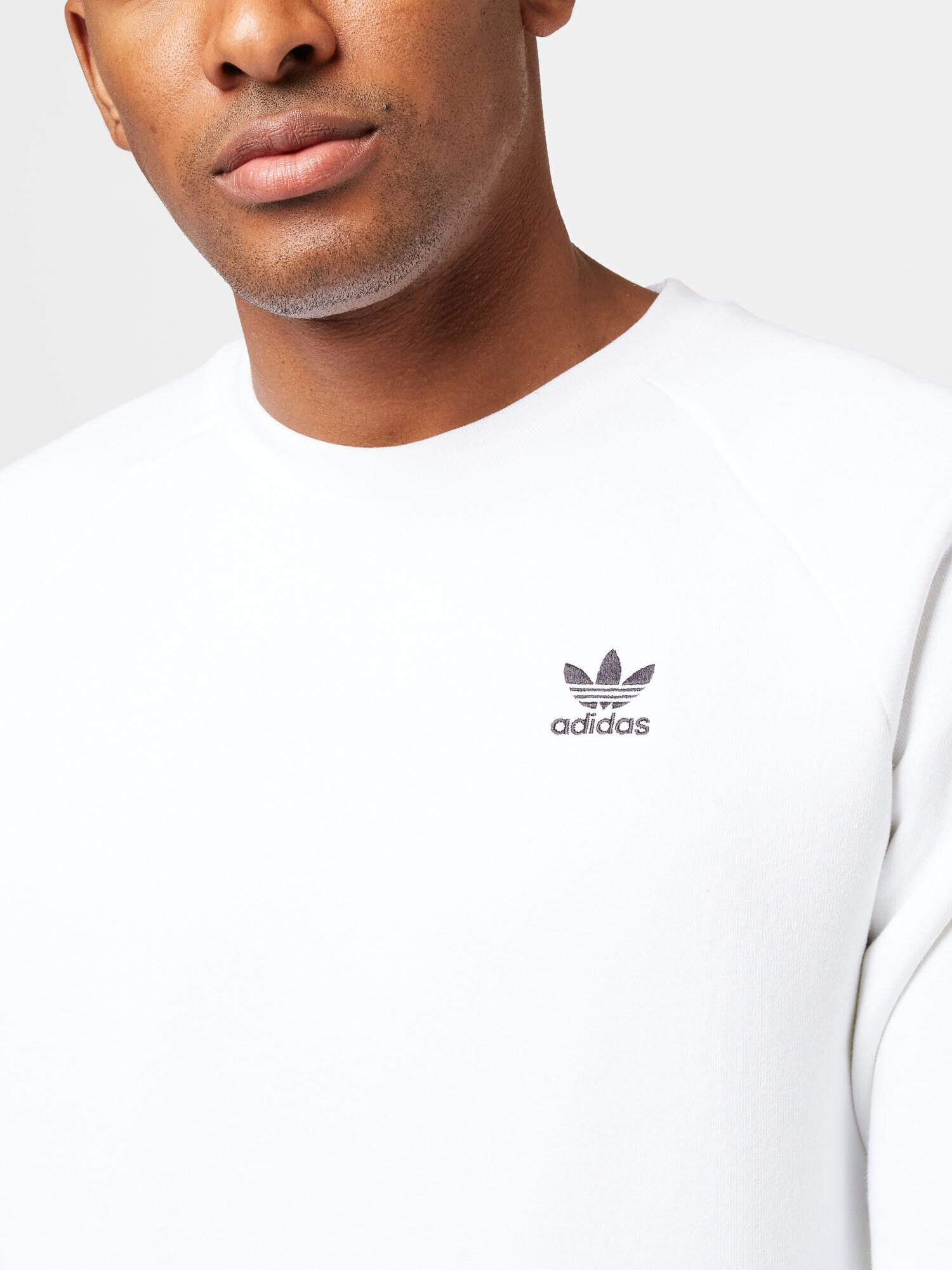 ADIDAS ORIGINALS Mikina 'Trefoil' čierna / biela - Pepit.sk