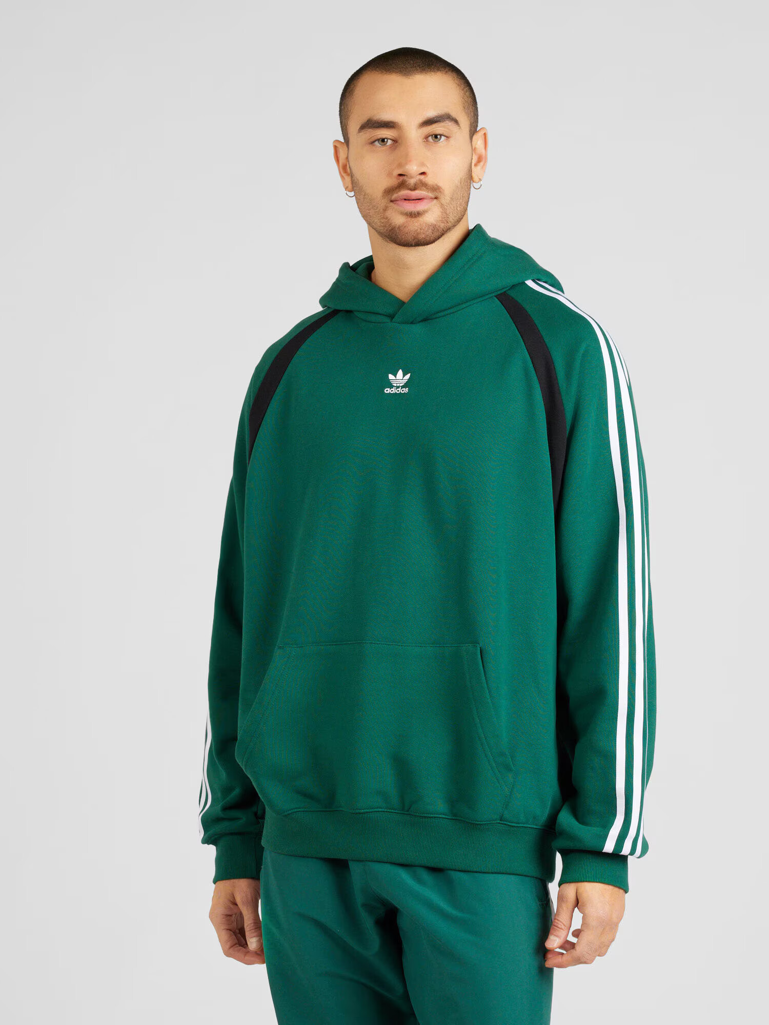 ADIDAS ORIGINALS Mikina zelená / čierna / biela - Pepit.sk